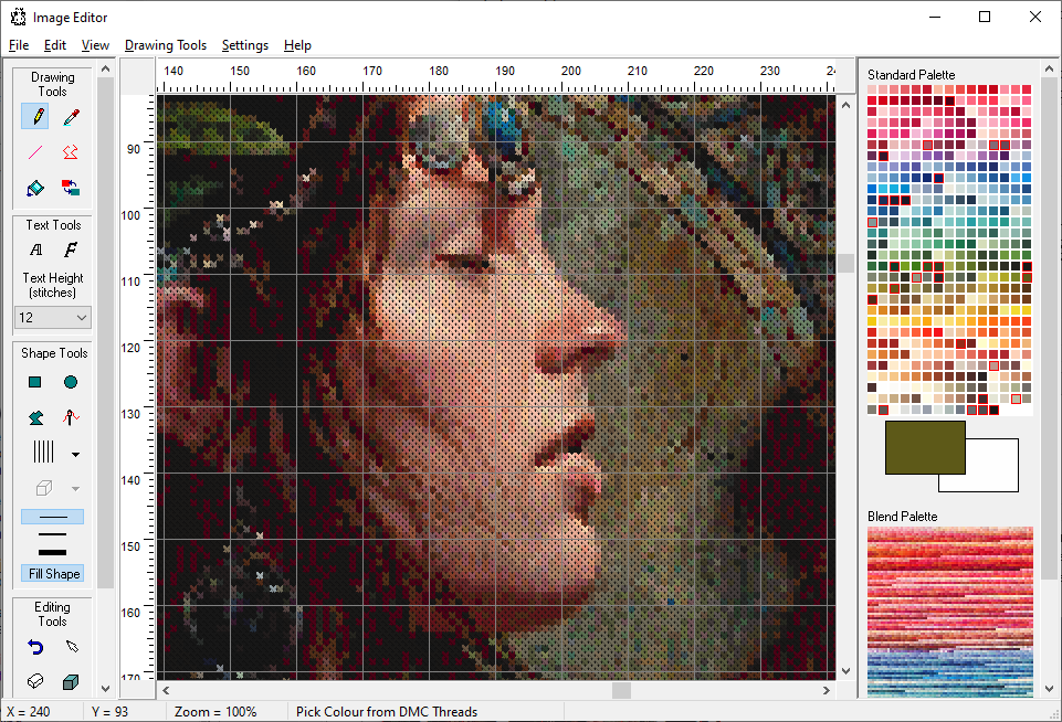 Cross Stitch Pattern Maker - Turn Picture Into A Cross Stitch Pattern