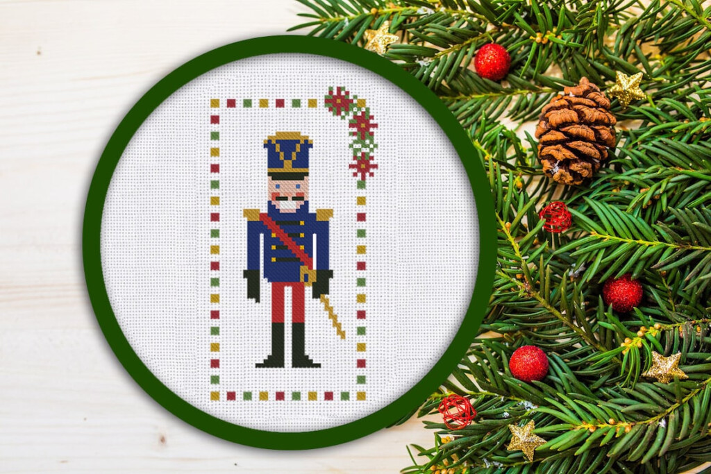 Cross Stitch Pattern Nutcracker Instant Download PDF Counted Etsy - Nutcracker Counted Cross Stitch Pattern