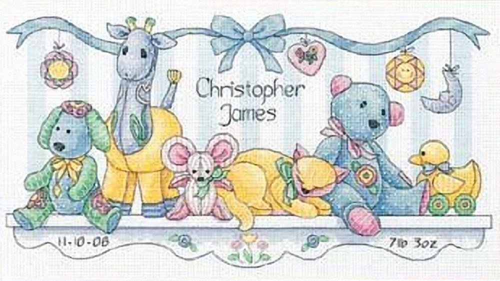 Cross Stitch Patterns Birth Free Patterns - Large Counted Cross Stitch Patterns