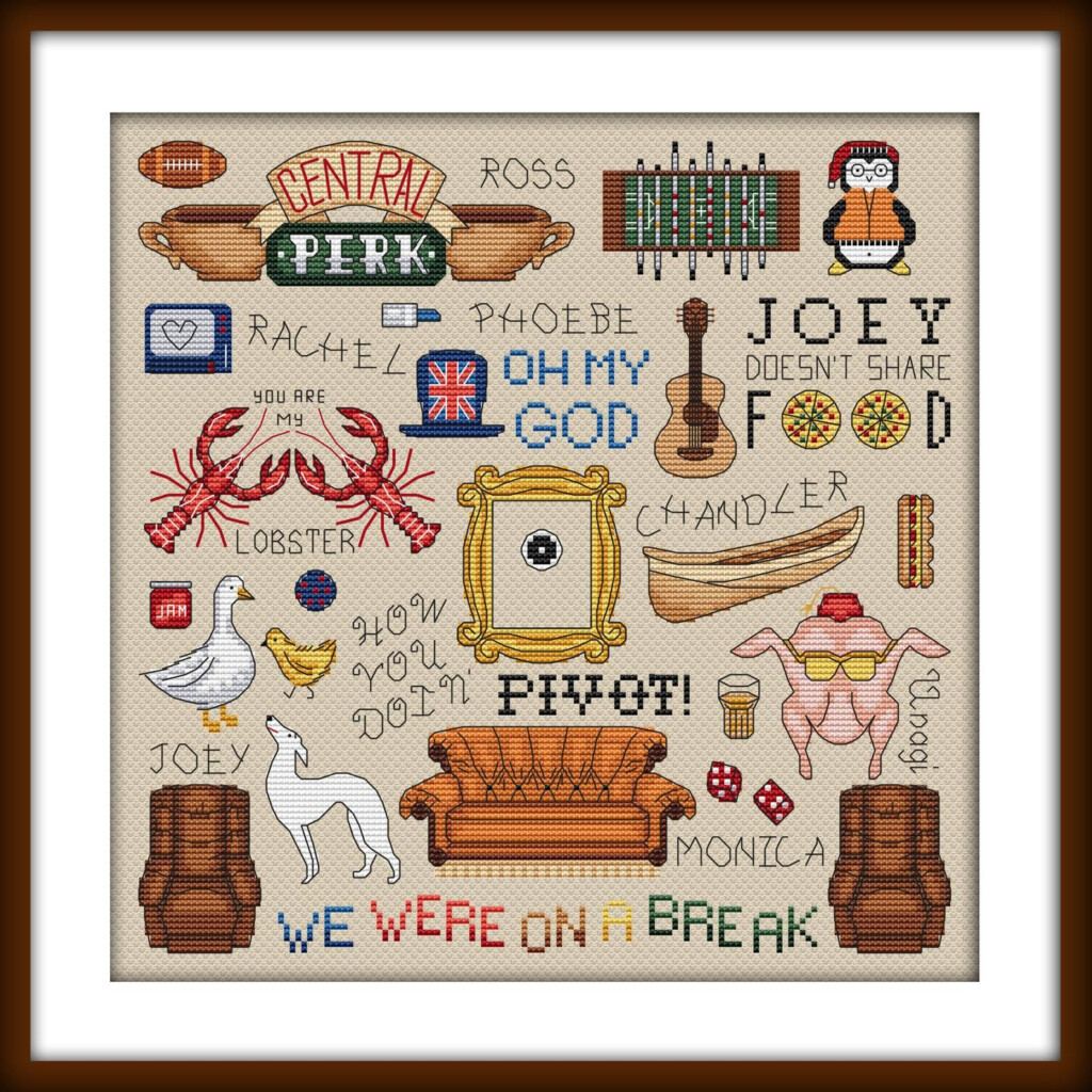 Cross Stitch Patterns For Friends Printable Templates Free - Friendship Cross Stitch Patterns Free