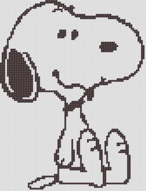 Cross Stitch Patterns Peanuts Snoopy Cross Stitch 4 Free - Free Peanuts Cross Stitch Patterns