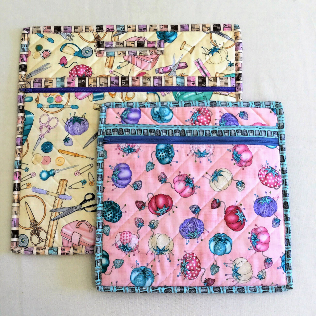 Cross Stitch Project Bags Sewing Print Chain Bay Sewcraft - Project Bags For Cross Stitch Pattern