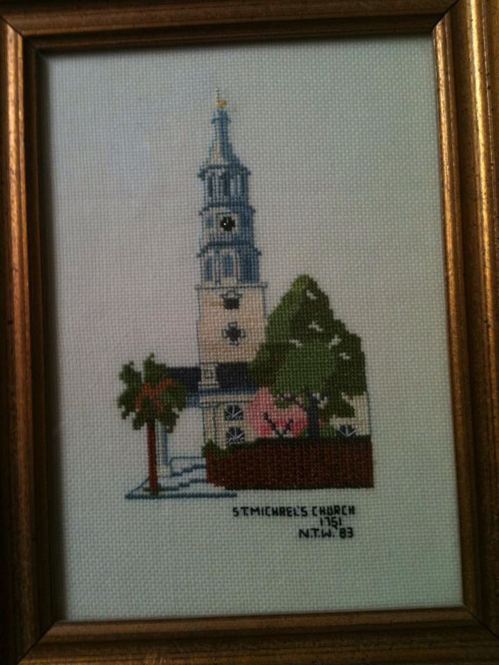  cross stitch St Michael s Church In Charleston SC Cross Stitch  - Charleston Sc Cross Stitch Patterns