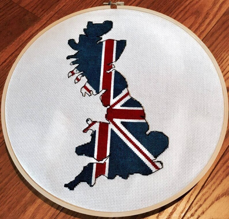 Cross Stitch Union Jack Cross Stitch Patterns - Union Jack Cross Stitch Pattern Free