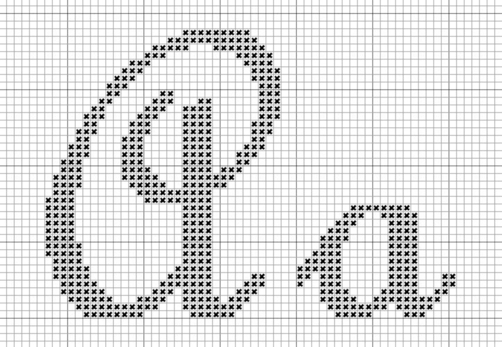 Cursive Handwriting Cross Stitch Alphabet Pattern Calligraphy Cross  - Cross Stitch Cursive Letters Pattern
