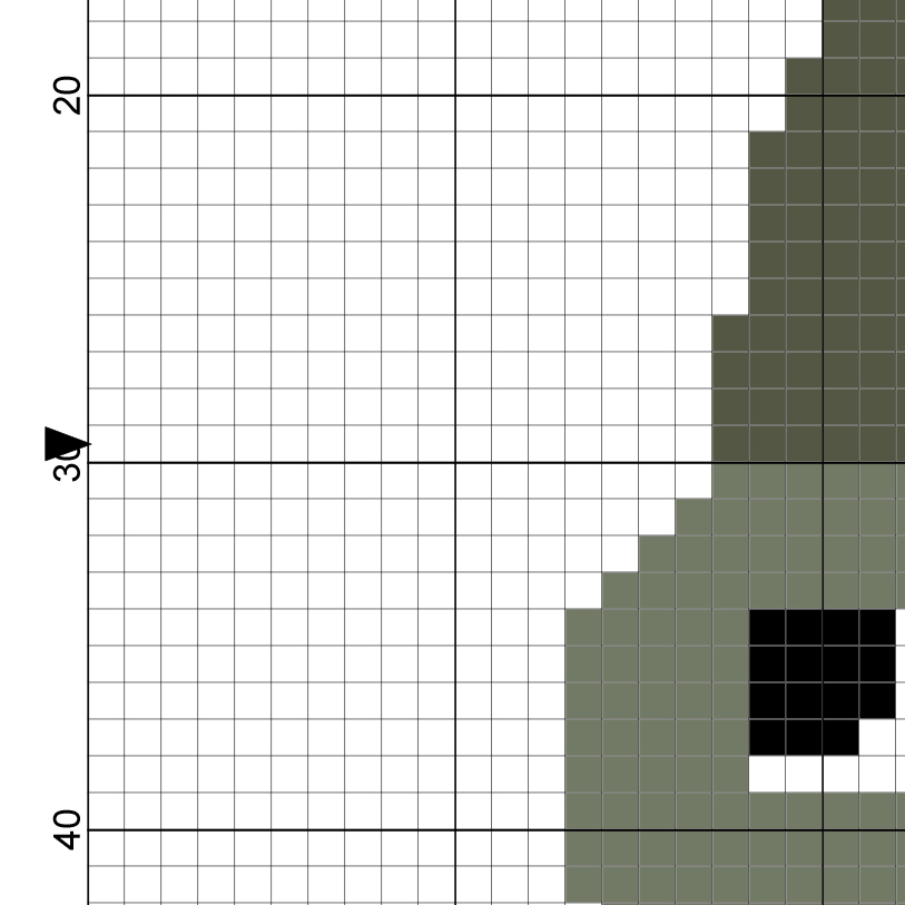 Cute Bat Hanging Cross Stitch Pattern Daily Cross Stitch - Small Bat Cross Stitch Pattern