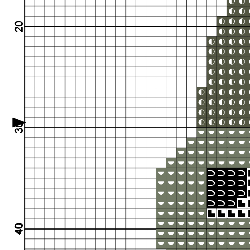 Cute Bat Hanging Cross Stitch Pattern Daily Cross Stitch - Small Bat Cross Stitch Pattern