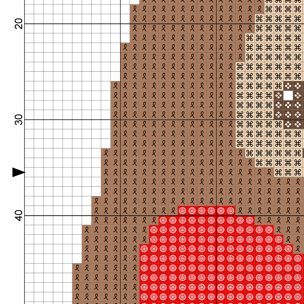 Cute Bear Heart Cross Stitch Pattern Daily Cross Stitch - Souvenirs Of The Heart Cross Stitch Pattern