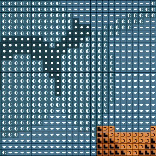 Cute Hermit Crab Cross Stitch Pattern Daily Cross Stitch - Crab Cross Stitch Pattern Free