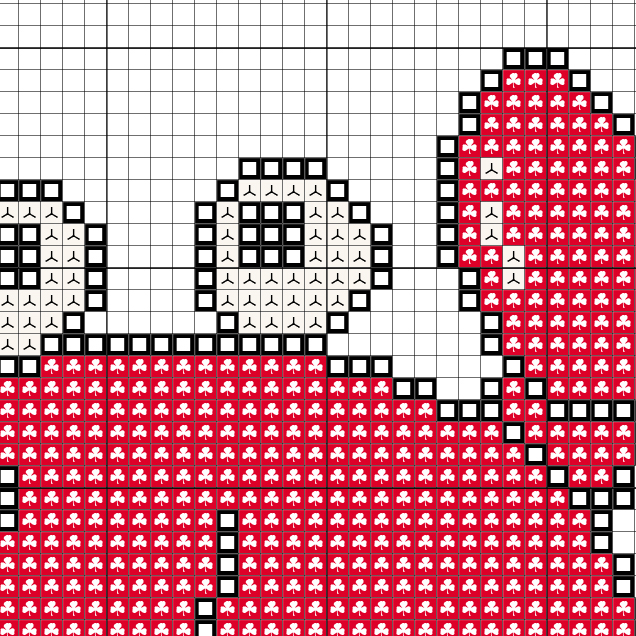 Cute Outline Crab Cross Stitch Pattern Daily Cross Stitch - Crab Cross Stitch Pattern Free