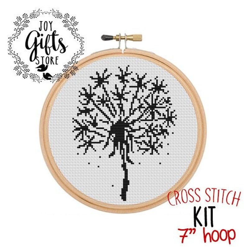 Dandelion Cross Stitch Pattern Cross Stitch Patterns - Dandelion Cross Stitch Pattern Free