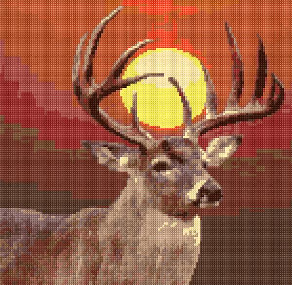 Deer Cross Stitch Designs - Cross Stitch Deer Patterns Free