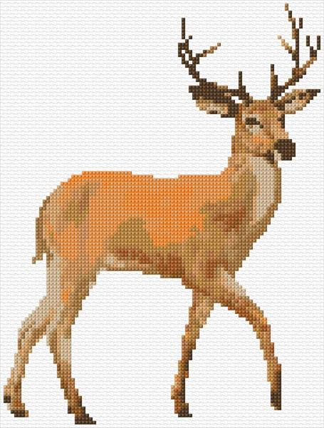 Deer Cross Stitch Designs - Cross Stitch Deer Patterns Free