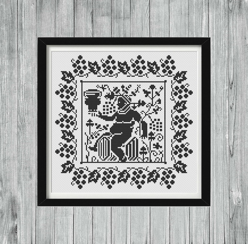 Dionysus Greek Mythology Cross Stitch Sampler Bacchus Roman Mythology  - Greek Mythology Cross Stitch Patterns