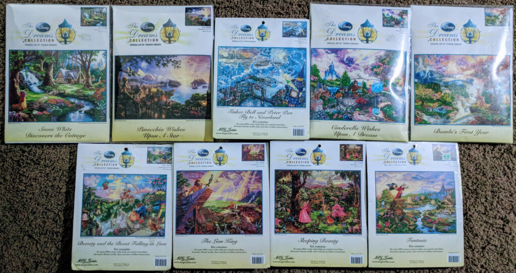 Disney Dreams Cross Stitch Cross Stitch Patterns - Thomas Kinkade Disney Dreams Cross Stitch Patterns