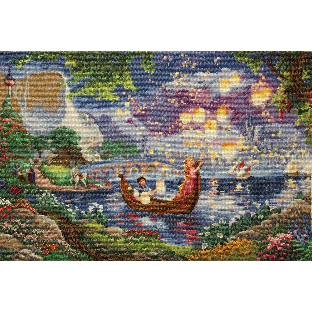 Disney Dreams Thomas Kinkade Counted Cross Stitch Kits EBay - Thomas Kinkade Disney Dreams Cross Stitch Patterns
