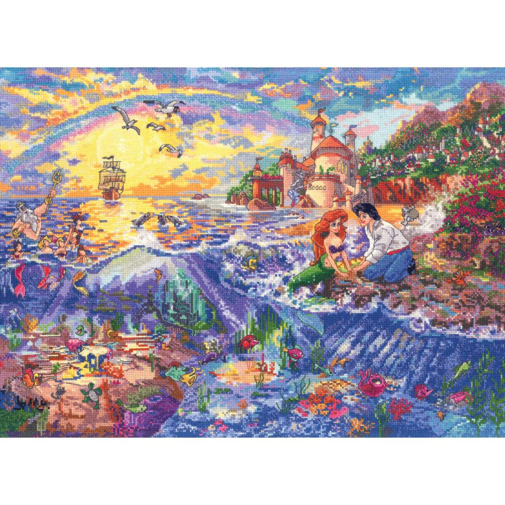 Disney Dreams Thomas Kinkade Counted Cross Stitch Kits EBay - Thomas Kinkade Disney Dreams Cross Stitch Patterns