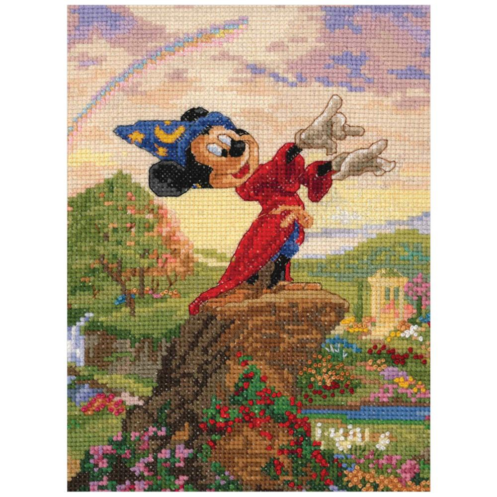 Disney Dreams Thomas Kinkade Counted Cross Stitch Kits EBay - Thomas Kinkade Disney Dreams Cross Stitch Patterns