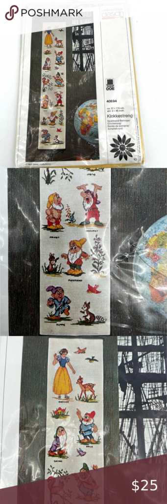 Disney Princess Snow White And The Seven Dwarfs Cross Stitch Pattern  - Snow White And The Seven Dwarfs Cross Stitch Pattern