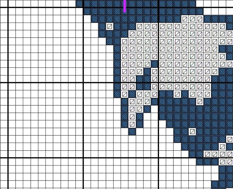 Eagle Cross Stitch Pattern Bald Eagle Cross Stitch Mountain Etsy - Bald Eagle Cross Stitch Pattern