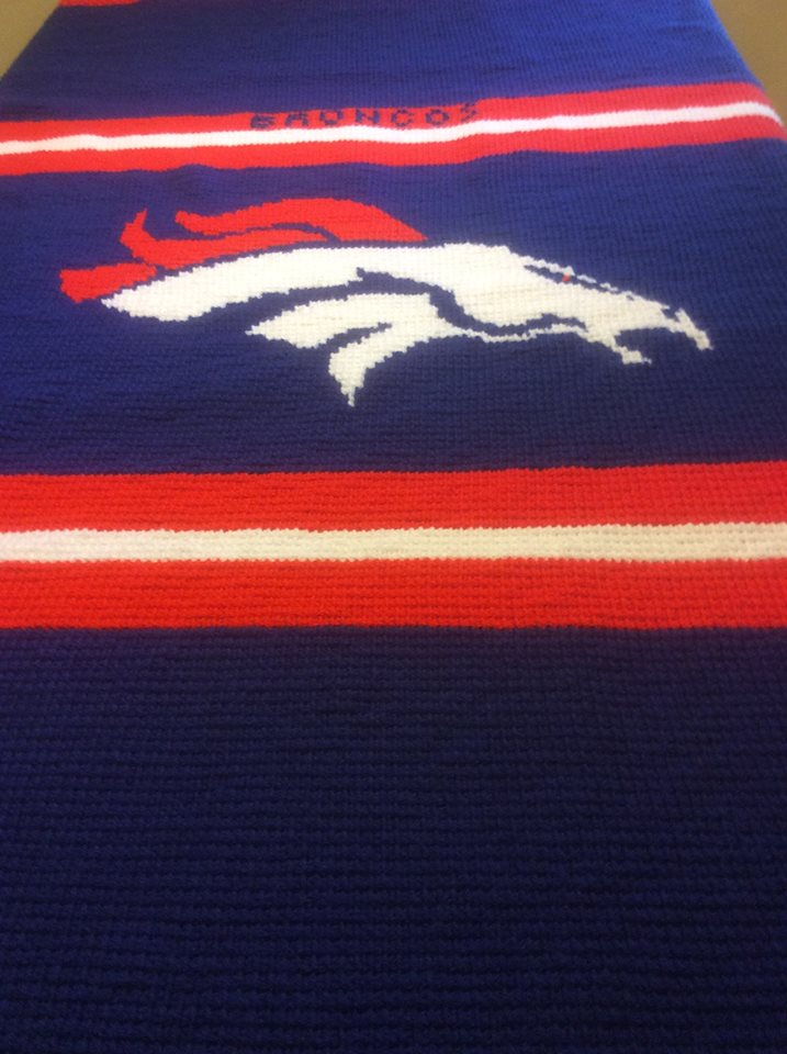 EASY PATTERNS Denver Broncos Cross stitch Pattern - Denver Broncos Cross Stitch Pattern