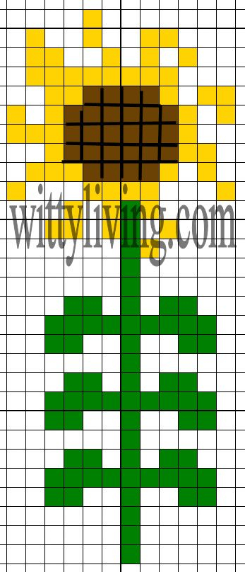 Easy Sunflower Cross Stitch Pattern Free Cross Stitch Patterns - Easy Sunflower Cross Stitch Pattern Free