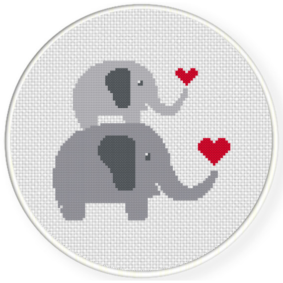Elephant Cross Stitch Pattern Cross Stitch Patterns - Easy Elephant Cross Stitch Pattern