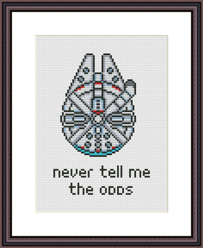Etsy Star Wars Cross Stitch Cross Stitch Patterns - Star Wars Cross Stitch Pattern
