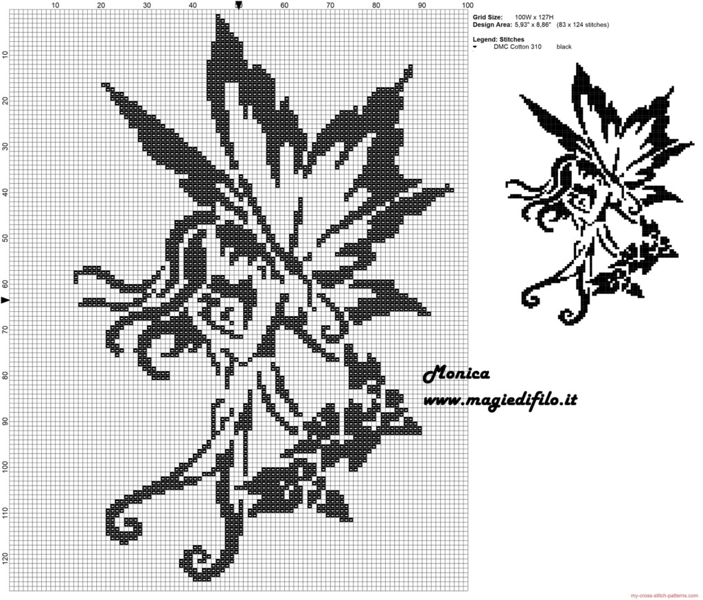 Fairy Cross Stitch Pattern Free Cross Stitch Patterns Simple Unique  - Tooth Fairy Cross Stitch Pattern Free