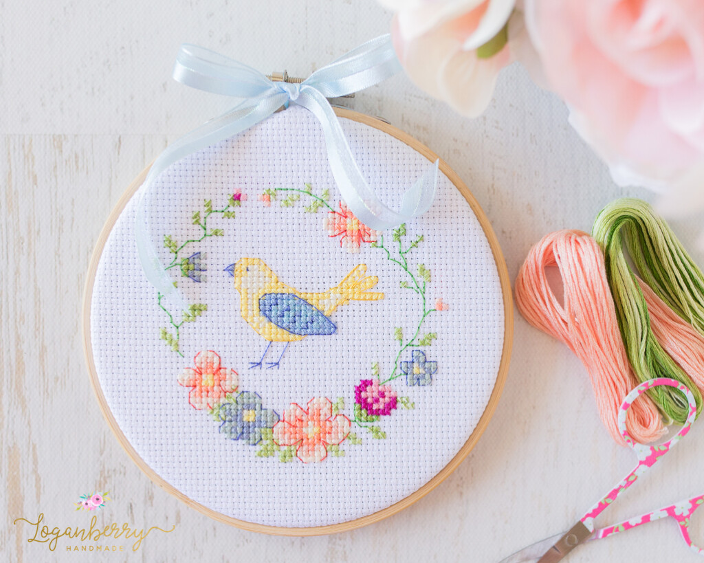 Floral Wreath Cross Stitch Patterns Cross Stitch Patterns - Cross Stitch Flower Wreath Pattern