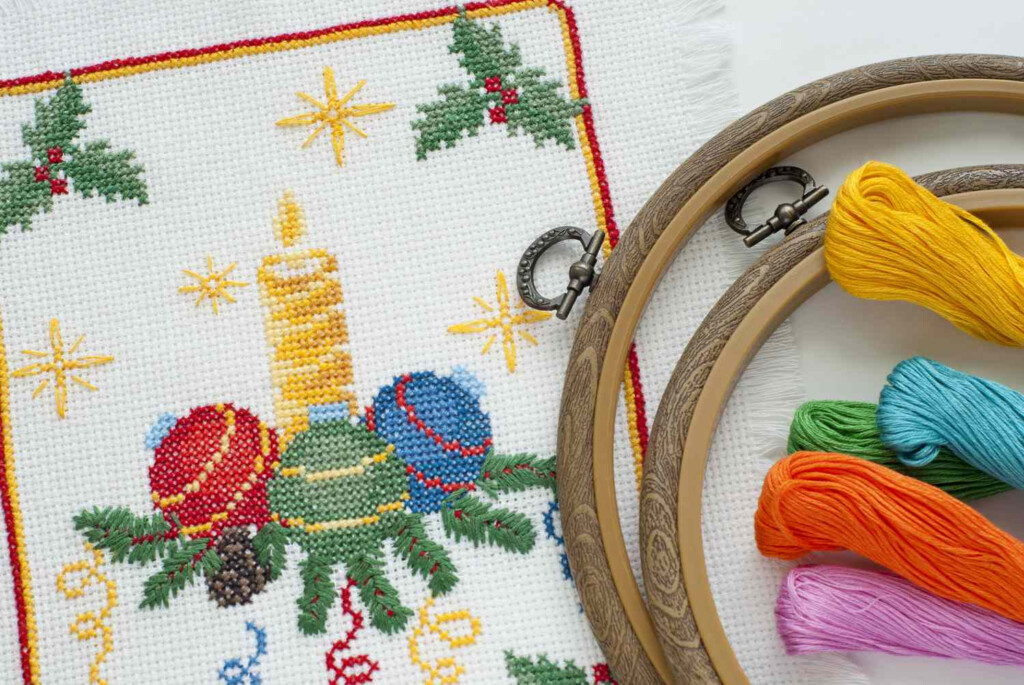 Free Christmas Themed Cross Stitch Patterns - Coffee Themed Cross Stitch Patterns