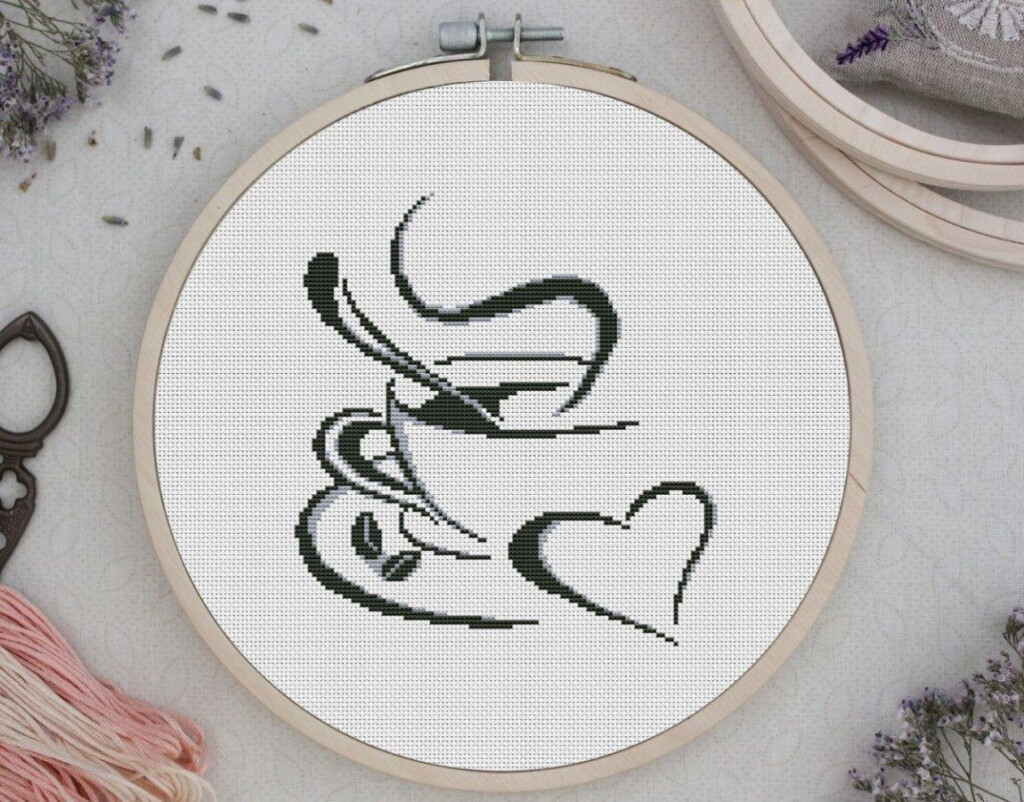 Free Coffee Cross Stitch Patterns Printable Templates Free - Free Coffee Cross Stitch Patterns