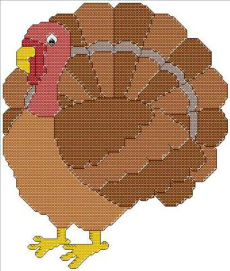 Free Counted Cross Stitch Patterns Thanksgiving 10 Themed Global  - Free Thanksgiving Counted Cross Stitch Patterns