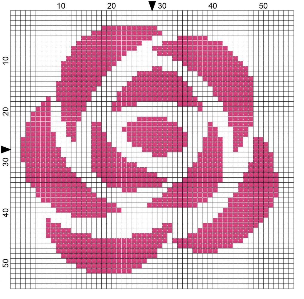 Free Cross Stitch Pattern Rose Motif Make Breaks - Cross Stitch Rose Pattern Free