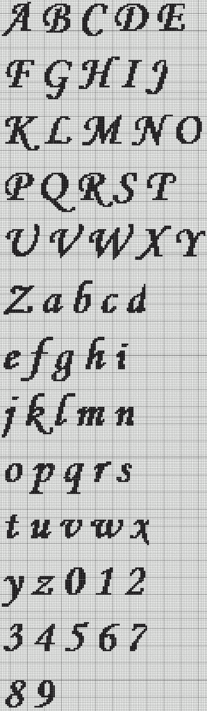 Free Cross Stitch Patterns Alphabet - Free Basketball Cross Stitch Patterns