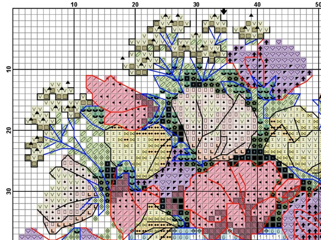 Free Cross Stitch Patterns Horses - Cross Stitch Floral Patterns Free