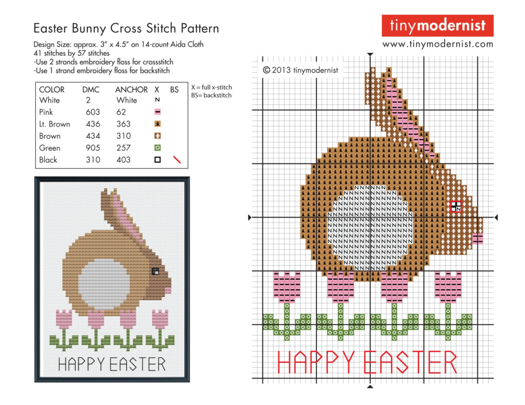 FREE Cross Stitch Patterns Tiny Modernist Cross Stitch - Valentine Cross Stitch Patterns Free