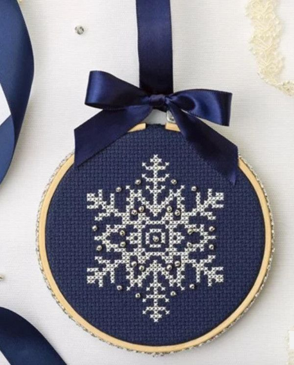 Free Cross Stitch Snowflake Patterns Printable Templates Free - Free Cross Stitch Snowflake Patterns