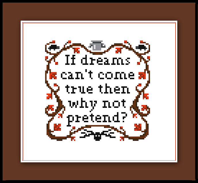 Free Over The Garden Wall Cross Stitch Pattern Sampler Cross Stitch Quest - Over The Garden Wall Cross Stitch Pattern