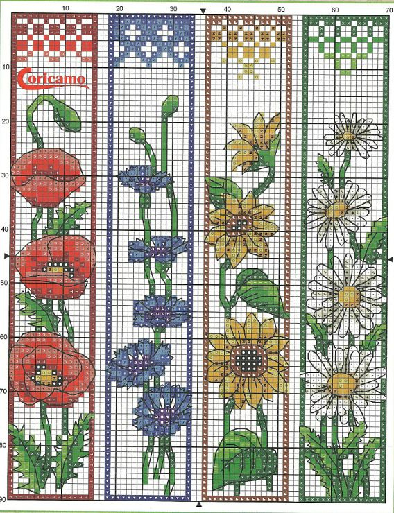 Free Printable Counted Cross Stitch Bookmark Patterns Free Templates  - Free Printable Counted Cross Stitch Bookmark Patterns