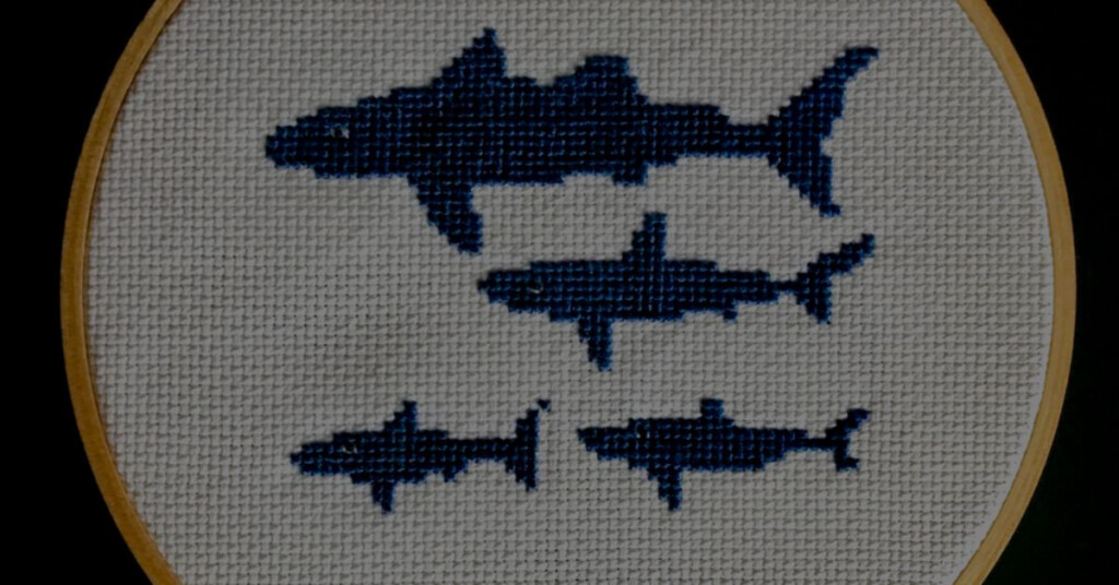 Free Shark Cross Stitch Pattern Craft With Cartwright - Free Shark Cross Stitch Pattern