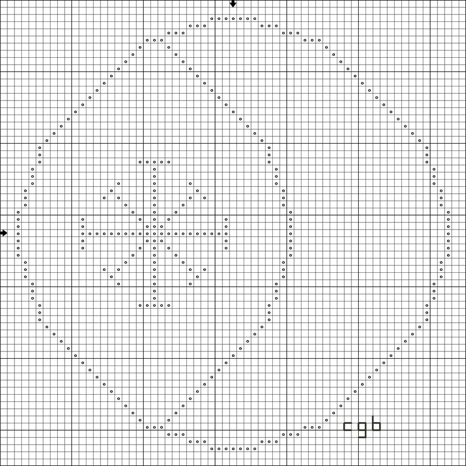Free Wiccan And Pagan Symbol Cross Stitch Patterns - Free Wiccan Cross Stitch Patterns