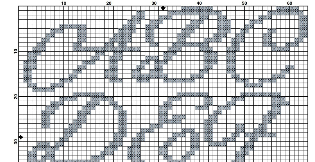 Full Alphabet Cross Stitch Pattern Cursive Font Italic Etsy UK - Fancy Cross Stitch Letter Patterns