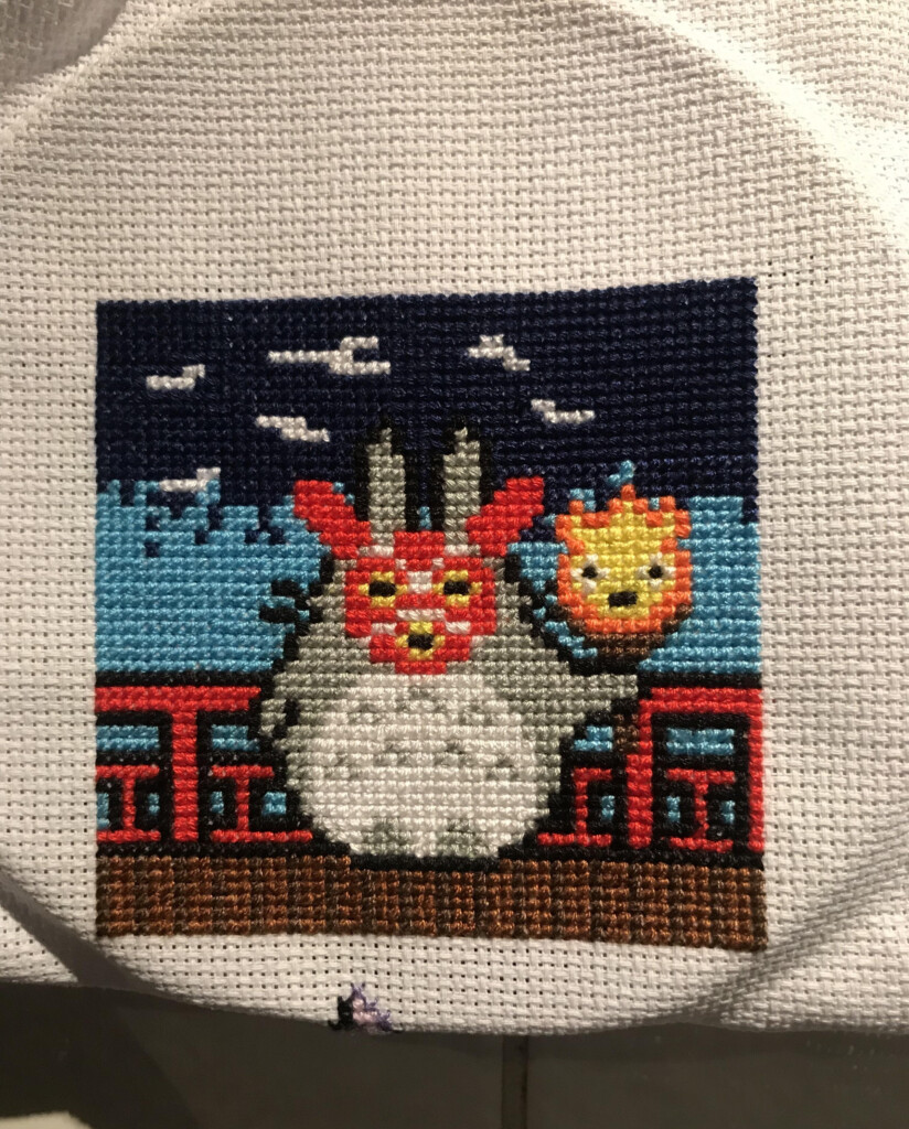 Ghibli Cross Stitch Cross Stitch Patterns - Studio Ghibli Cross Stitch Patterns