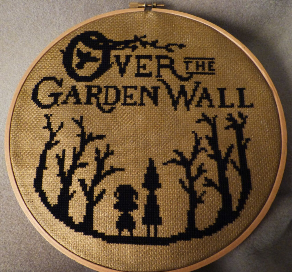 H keln Ideen H keln Rund Ums Haus - Over The Garden Wall Cross Stitch Pattern