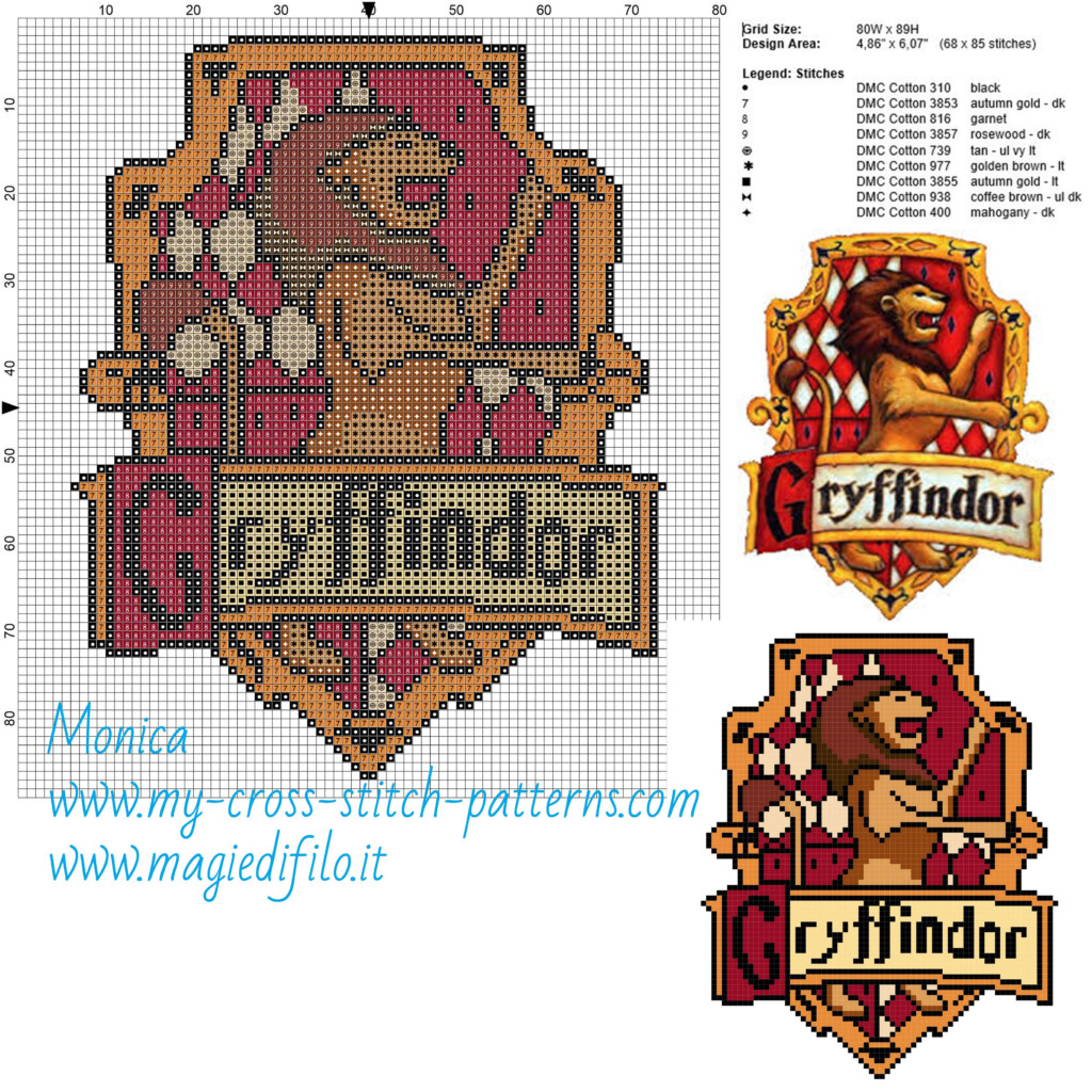 Harry Potter Cross Stitch Patterns Free Printable Templates Free - Cross Stitch Patterns Harry Potter Free