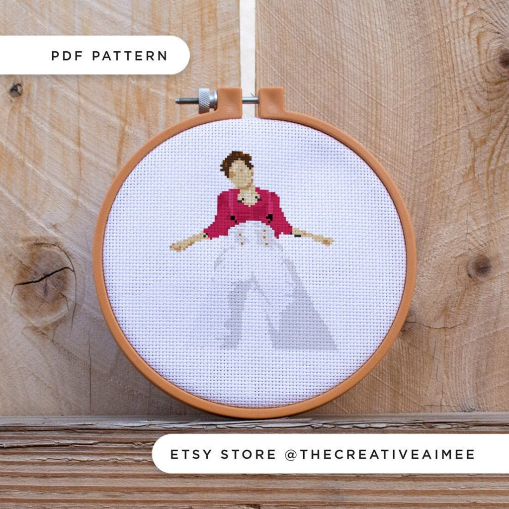 Harry Styles Cross Stitch Pattern PDF Etsy - Harry Styles Cross Stitch Pattern