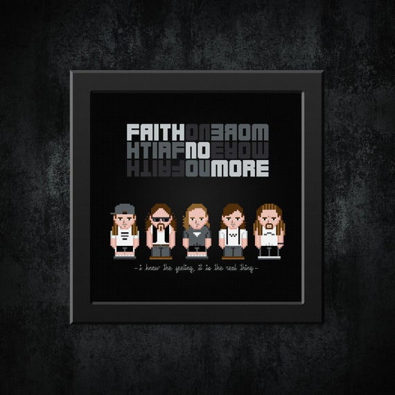 Heavy Metal Cross Stitch Pattern Feeling Cross Stitch Real Etsy - Heavy Metal Cross Stitch Patterns