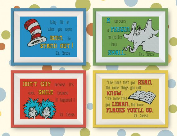 Hey I Found This Really Awesome Etsy Listing At Https www etsy  - Dr Seuss Cross Stitch Pattern