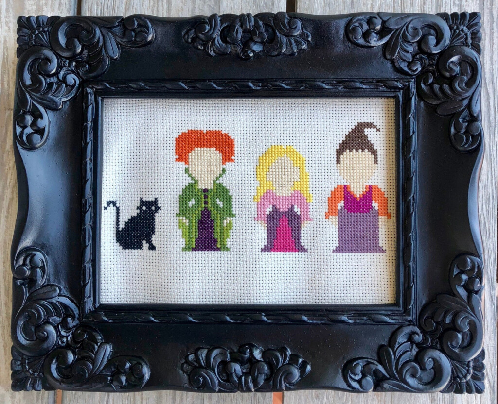 Hocus Pocus Cross Stitch Pattern Hocus Pocus Cross Stitch Halloween  - Hocus Pocus Cross Stitch Pattern Free